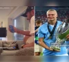 fact check viral video does not show norwegian footballer haaland congratulating israeli soldier on killing palestinians