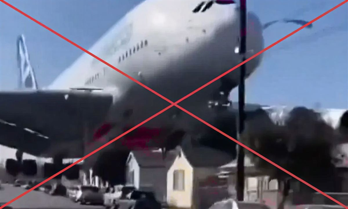 Viral video of Dubai plane crash near Tel Aviv airport was AI-generated, fact check finds