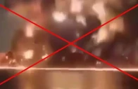 the claim that a viral video shows a uae owned oil tanker on fire after being struck by iran is misleading photo screen grab