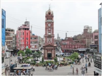 under an urban regeneration project the metropolitan corporation mc faisalabad has launched a comprehensive plan to revive the colonial era eight bazaars surrounding the historic clock tower a landmark of the city popularly known as the manchester of pakistan photo express