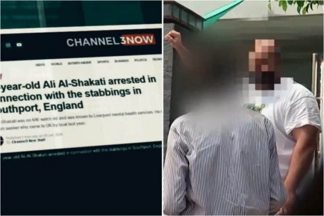 suspect behind fake news that triggered far right violence in uk arrested from lahore suspect behind fake news that triggered far right violence in uk arrested from lahore