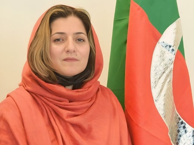 pti senator falak naz chitrali photo file