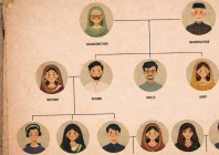 family ancestry slips through time