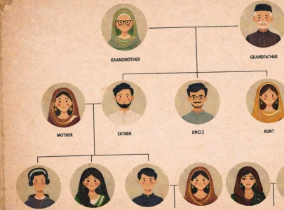family ancestry slips through time