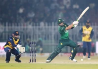 sahibzada farhan in action against sri lanka during the third t20i of tri series at rawalpindi stadium photo pcb