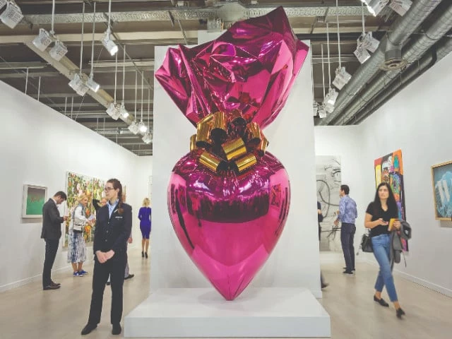 Art world shifts its centre of gravity