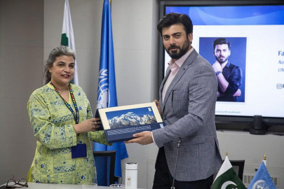 undp pakistan appoints fawad khan as national goodwill ambassador