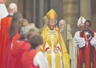 sarah mullally is enthroned as first female archbishop of canterbury photo reuters