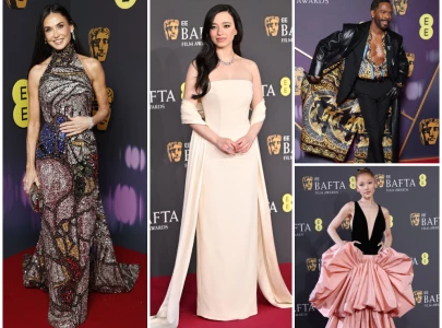 check out all the red carpet fashion at the 78th baftas timoth e chalamet demi moore ariana grande more check out all the red carpet fashion at the 78th baftas timoth e chalamet demi moore ariana grande more