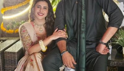 friends and family come together to celebrate kubra khan gohar rasheed s first dholki event