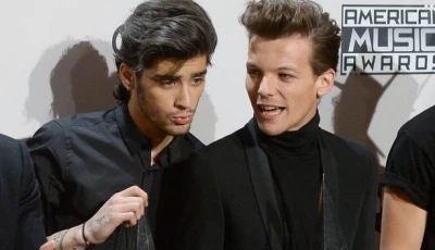 one direction reunion rumours still going strong as louis tomlinson spotted at zayn malik s la show