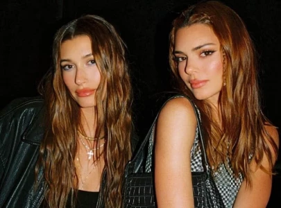 kendall jenner and hailey bieber channel y2k glamour for their simple life halloween costume