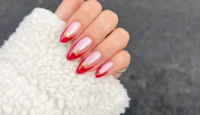 13 dark coquette nail designs that are edgy cute at the same time