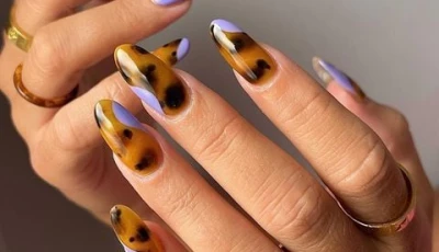 28 must try gel nail designs for november from tortoise shell to bold burgundy