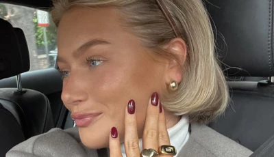 13 cherry mocha nail designs to try this winter