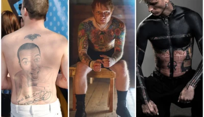 the most insane and shocking celebrity tattoos of all time
