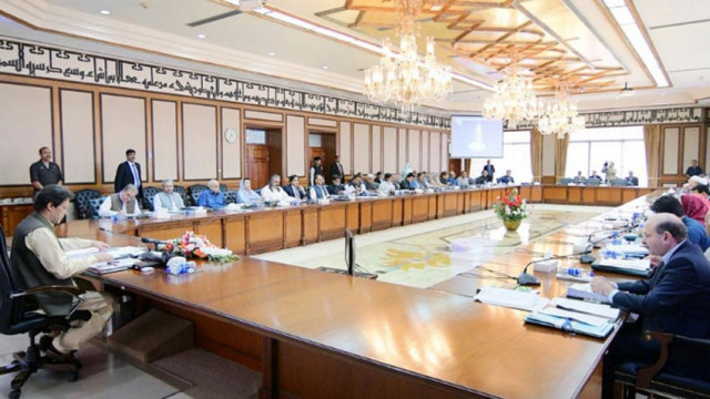 a file photo of pm imran chairing federal cabinet photo radio pak a file photo of pm imran chairing federal cabinet photo radio pak