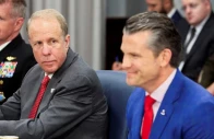 us deputy secretary of defence steve feinberg sits with defence secretary pete hegseth at the pentagon in washington dc us july 21 2025 photo reuters us deputy secretary of defence steve feinberg sits with defence secretary pete hegseth at the pentagon in washington dc us july 21 2025 photo reuters