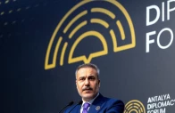 turkey s foreign minister hakan fidan speaks to the reporters at antalya diplomacy forum in antalya turkey april 19 2026 reuters
