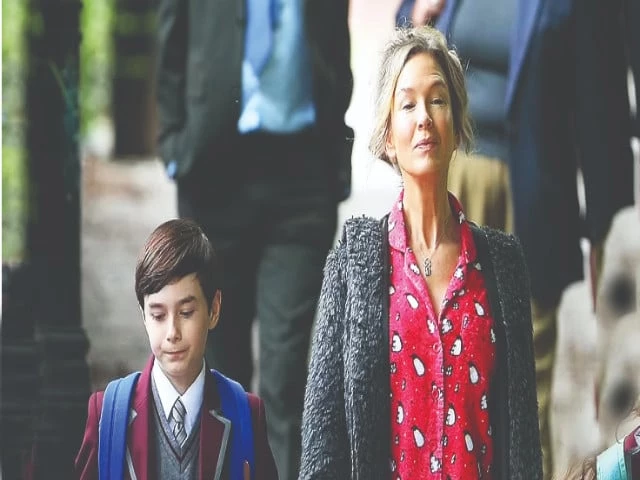 bridget s iconic red pyjamas make a comeback in mad about the boy photo file bridget s iconic red pyjamas make a comeback in mad about the boy photo file