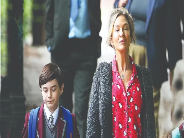 bridget s iconic red pyjamas make a comeback in mad about the boy photo file bridget s iconic red pyjamas make a comeback in mad about the boy photo file