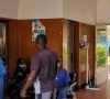 people at bunia general referral hospital following confirmation of an ebola outbreak involving the bundibugyo strain in bunia ituri province democratic republic of congo may 16 2026 reuters