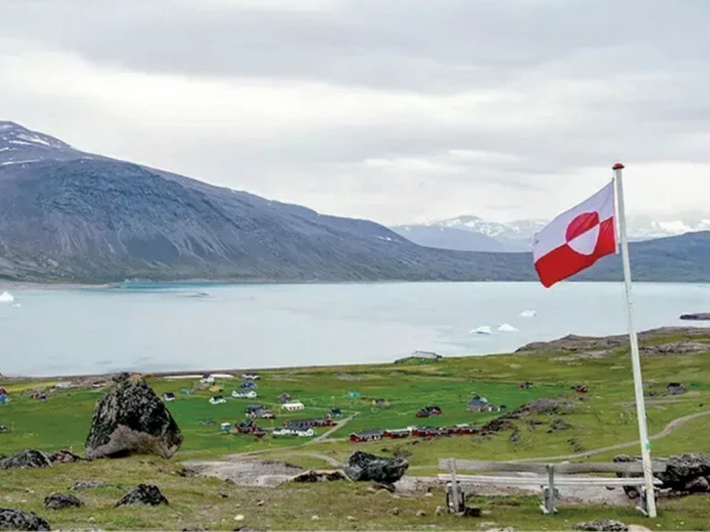 greenland s flag flies in the settlement of igaliku reuters file greenland s flag flies in the settlement of igaliku reuters file