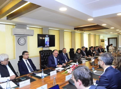 finmin aurangzeb discusses upcoming budget preparations economic reforms in meeting with imf mission