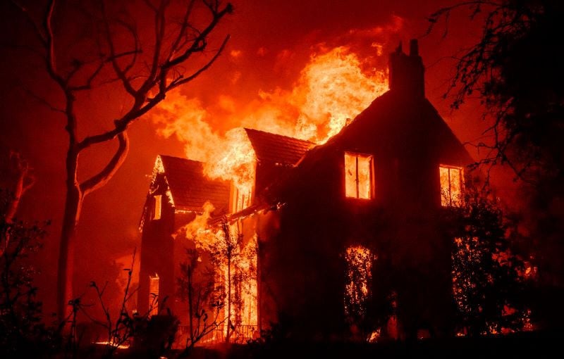 l a fires cause 52 billion damage to celebrity homes including adam brody paris hilton and more