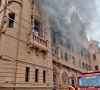 mayor s office goes up in flames