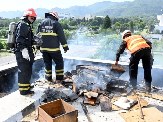 CDA conducts fire safety drill at Parliament House