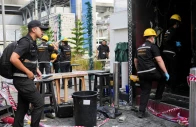 forensic police officials inspect the site of a deadly fire at a pub in bangkok thailand july 13 2026 photo reuters