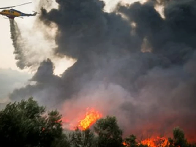 Algeria wildfires kill two, force evacuations