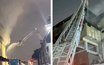 factory fire brought to heel after eight hour battle factory fire brought to heel after eight hour battle