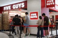 people queue at a five guys fast food restaurant after the us burger chain opened its first two locations earlier this month in beijing china august 15 2026 photo reuters people queue at a five guys fast food restaurant after the us burger chain opened its first two locations earlier this month in beijing china august 15 2026 photo reuters