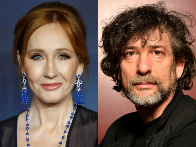 j k rowling likens neil gaiman to harvey weinstein condemns literary circle for silence