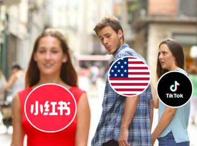 americans react to chinese app rednote trending at the top on app store ahead of tiktok ban