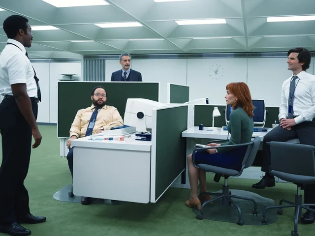 severance cast and crew stop by n y c s grand central terminal pop up ahead of season 2