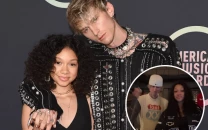 machine gun kelly celebrates birthday with daughter casie colson baker amid reflections on fatherhood and growth