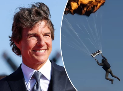 tom cruise sets guinness world record for 16 burning parachute jumps in mission impossible the final reckoning tom cruise sets guinness world record for 16 burning parachute jumps in mission impossible the final reckoning