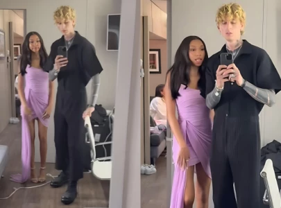 machine gun kelly attends kids choice awards with daughter casie after opening up on megan fox