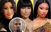 kanye west fires shots at nicki minaj cardi b meghan thee stallion and more in latest x rant cardi b responds
