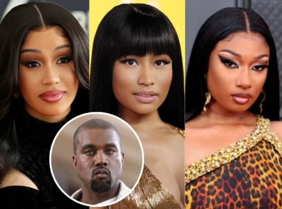 kanye west fires shots at nicki minaj cardi b meghan thee stallion and more in latest x rant cardi b responds