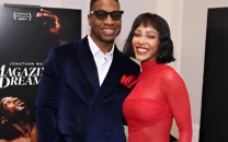 meagan good shares wedding photos to mark first anniversary with jonathan majors