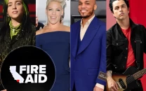 fireaid la benefit concert billie eilish green day lady gaga more unite for wildfire relief