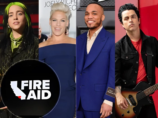 fireaid la benefit concert billie eilish green day lady gaga more unite for wildfire relief