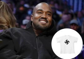 kanye west defends yeezy swastika shirts following return to social media kanye west defends yeezy swastika shirts following return to social media