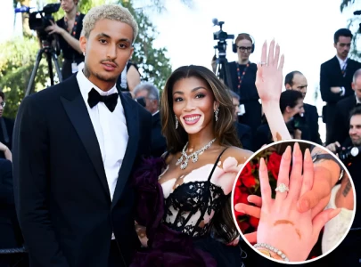 model winnie harlow announces engagement to nba player kyle kuzma