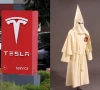 tesla logo goes viral amid claims of kkk resemblance following kanye west controversy tesla logo goes viral amid claims of kkk resemblance following kanye west controversy