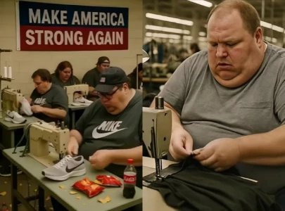 ai memes mock american factory workers as chinese officials join online trolls amid tariff war and trade tensions ai memes mock american factory workers as chinese officials join online trolls amid tariff war and trade tensions